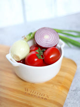 Wilmax Backform mit Griffen, 220 ml, Porzellan, WL-997033/A